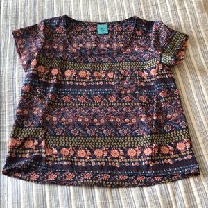 Floral blouse
